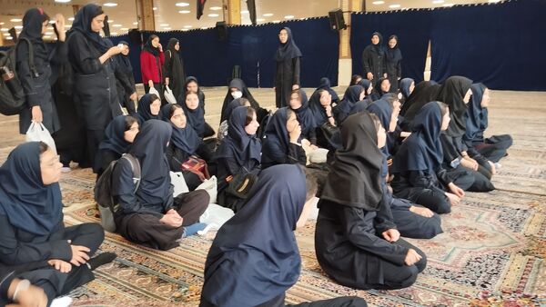 اردوی آمادگی دفاعی مدارس متوسطه دوم در کانون شهید سبحانی کرج 