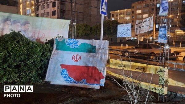حماسه حضور شهروندان مشهدی کف خیابان های مشهد