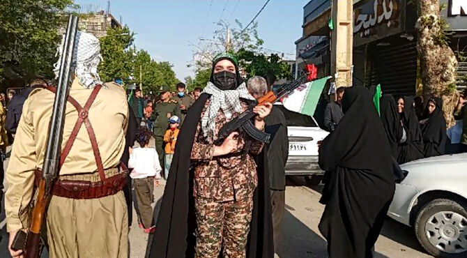 رزمایش سراسری «جان‌فدا برای ایرانِ امام‌رضایی» در کوهدشت