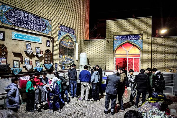 افتتاحیه اعتکاف دانش‌آموزی مسجد قمربنی هاشم باقرشهر 