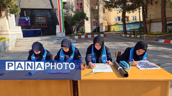 آیین نواختن زنگ پدافند غیرعامل در ناحیه شش مشهد