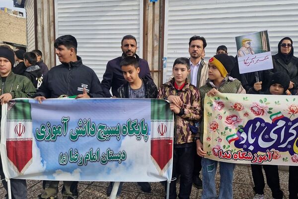 ۲۲ بهمن در فشافویه؛ تجلی شور انقلابی در میان نسل آینده‌ساز