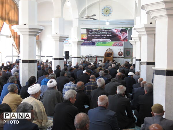 نماز عبادی سیاسی جمعه در خلیل آباد