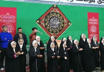 مراسم معنوی اعتکاف در مساجد شهرستان بیضا