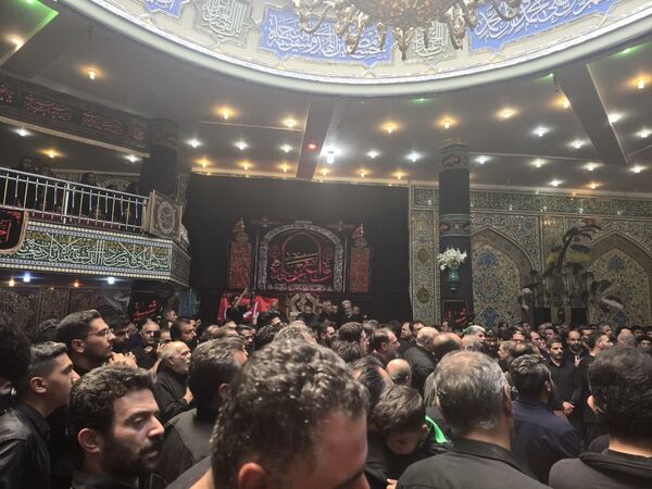 مراسم عاشورای حسینی در انگورستان ملک اصفهان