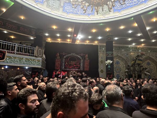 مراسم عاشورای حسینی در انگورستان ملک اصفهان