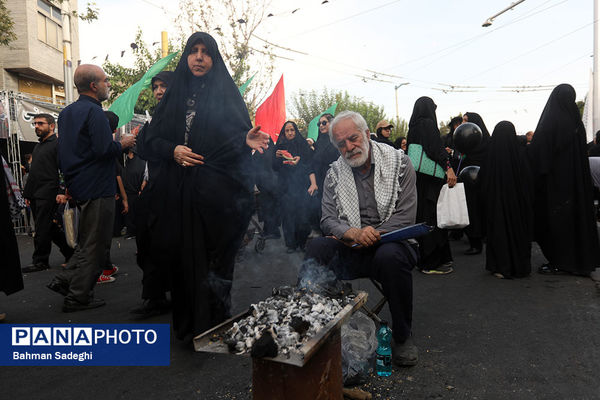 پیاده روی جاماندگان اربعین حسینی - تهران