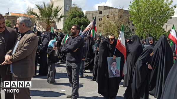 مراسم اربعین رهبر انقلاب  در خرم آباد