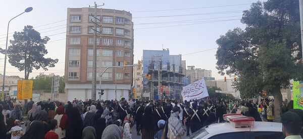 راهپیمایی کیلومتری غدیر در نیشابور