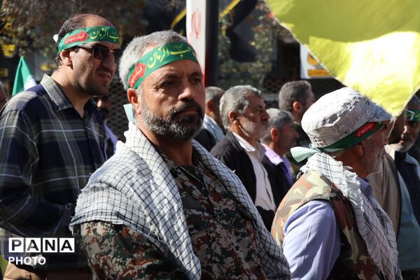 رزمایش همدلی و اقتدار با حضور اقشار مختلف