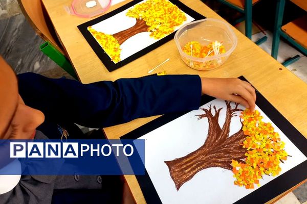 مسابقات هنر و خلاقیت دانش‌آموزان در مدرسه ۱۰ دی