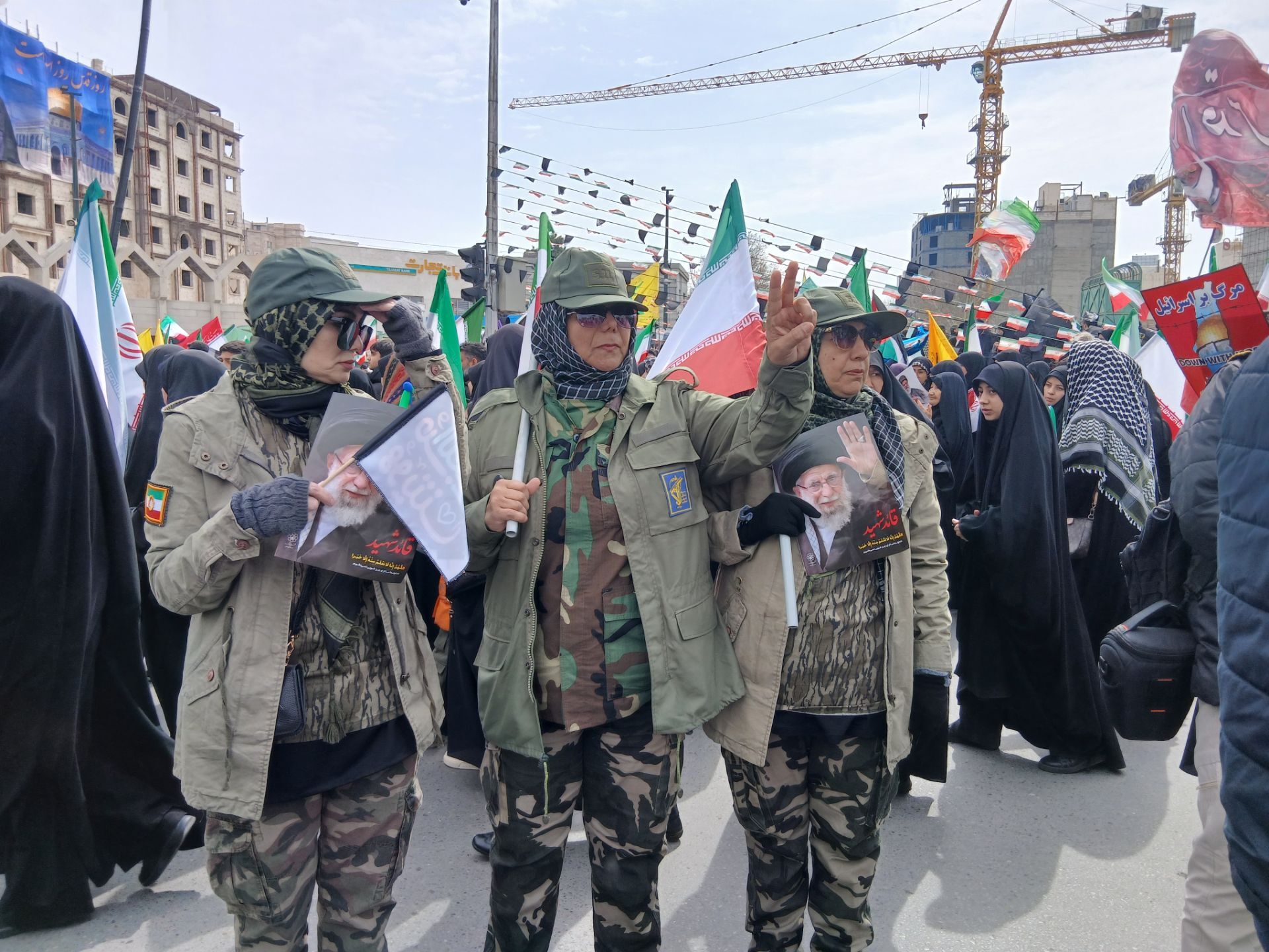 اتحاد مقدس ایرانیان در روز قدس 