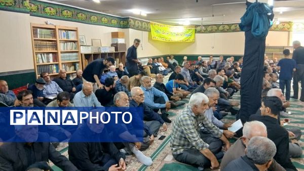 مراسم باشکوه یادبود شهدای روستای دیزان طالقان