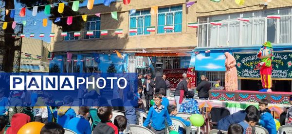 جشن نیمه شعبان در آموزشگاه شهید رسول نم‌نبات ناحیه۴ اصفهان
