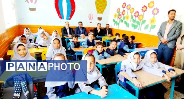 بازدید نماینده مجلس شورای اسلامی و عضو کمیسیون آموزش مجلس از مدارس بخش زاوین کلات