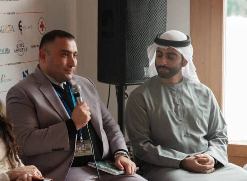 حضور کارآفرین ایرانی الاصل در اجلاس داووس