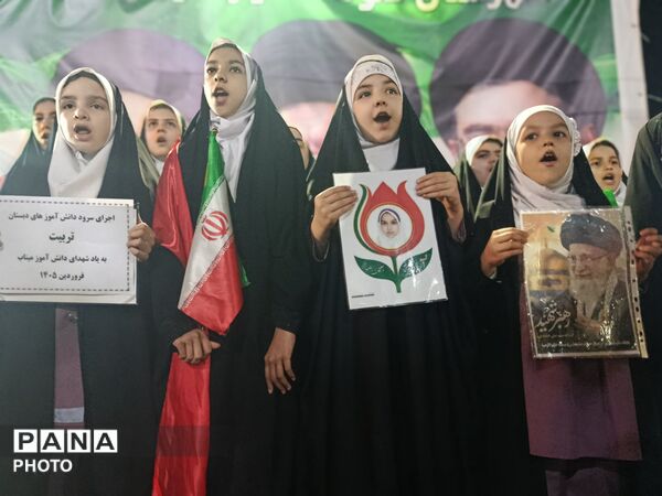 فریاد وطن‌خواهی دانش‌آموزان در گلوگاه