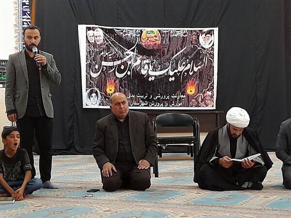 مراسم سوگواره احلی من العسل در هلیلان 
