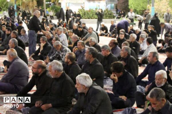 مراسم عزاداری تاسوعای حسینی در زیارتگاه شهید مدرس 