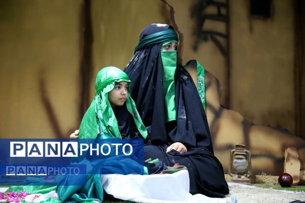 مراسم بنات الحسین در شهرستان تنگستان 