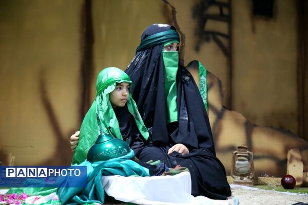 مراسم بنات الحسین در شهرستان تنگستان 