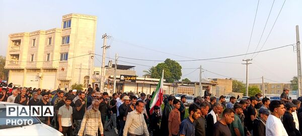 آرامش ابدی بر پیکر شهید «صیاد امید عربی» در میناب