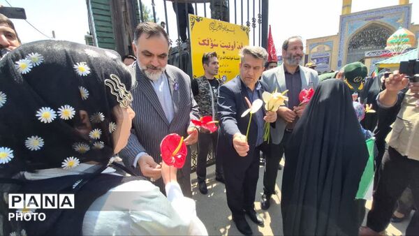 رزمایش دختران جان فدای پاکدشتی 