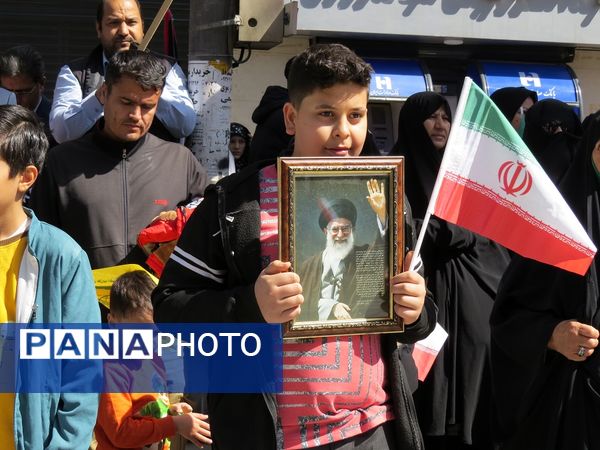 برگزاری راهپیمایی روز قدس در بجنورد 