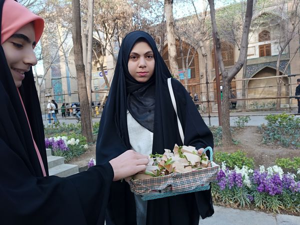 برگزاری محفل انس با قرآن در گذر فرهنگی چهارباغ