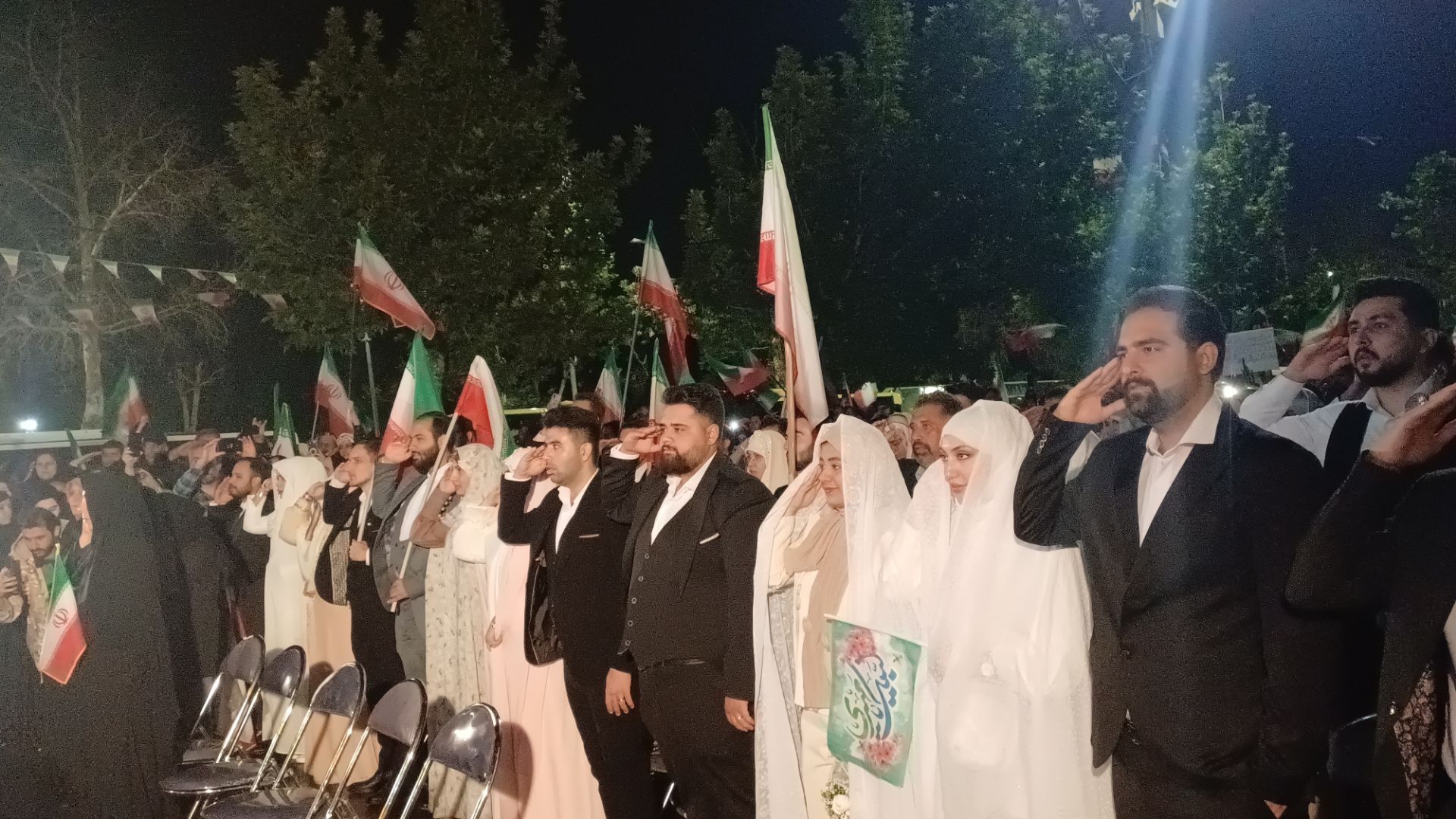 پیمان عشق ۵۰ زوج ایثارگر البرزی زیر پرچم ولایت 