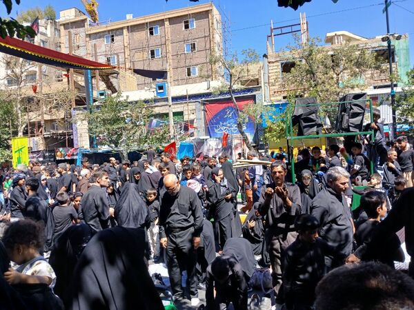 مشهدالرضا غرق ماتم شد