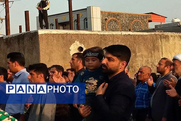 مراسم بزرگداشت شهدای خدمت در باشت