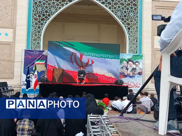 بزرگداشت شهدای خدمت در دانشگاه فردوسی مشهد