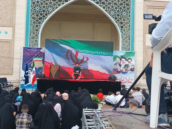بزرگداشت شهدای خدمت در دانشگاه فردوسی مشهد