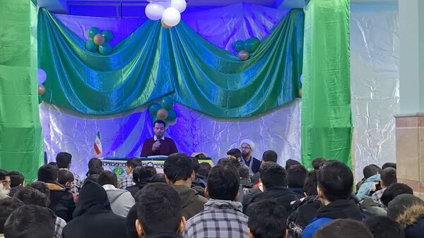 مراسم جشن سالروز میلاد امام علی(ع) در دبیرستان شادیان قم