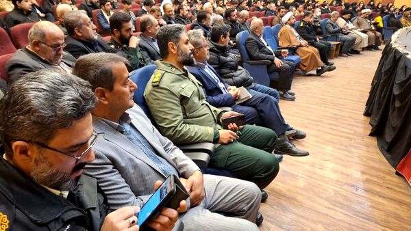 مراسم پنجمین سالگرد سردار دلها در تاکستان 
