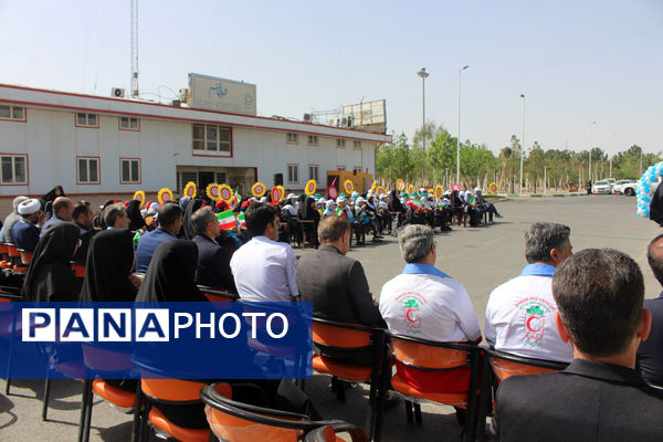 آیین افتتاحیه جشنواره رقابت‌های علمی- مهارتی سفیران سلامت استان قم