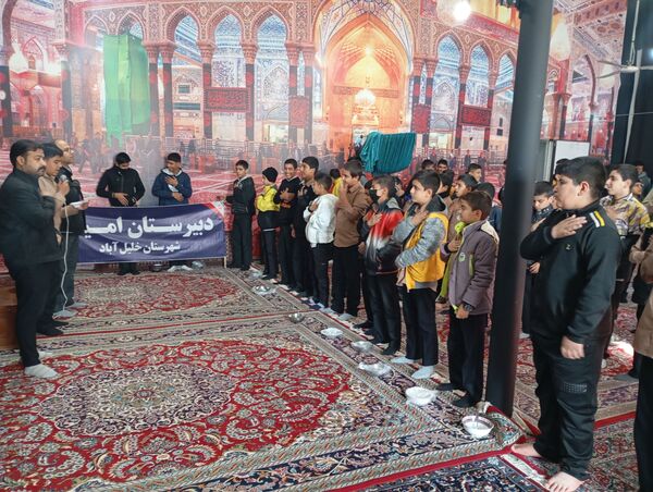  مراسم شهادت حضرت فاطمه زهرا (س) در مدارس شهرستان خلیل‌آباد 