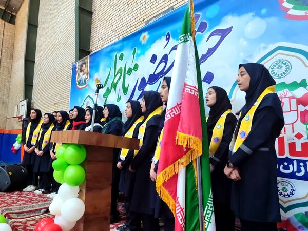 همایش یاوران انقلاب در شهرستان کاشمر 