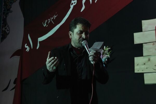 استقبال از شهید خوشنام در گلوگاه 