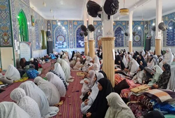 ثبت خاطرات شیرین در اعتکاف دانش‌آموزی