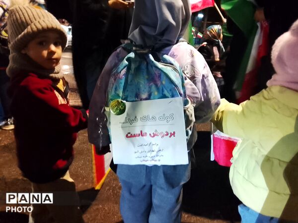 چهلمین شب شهادت دانش آموزان مدرسه شجره طیبه میناب