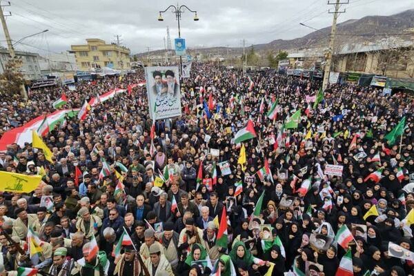 راهپیمایی روز قدس در یاسوج