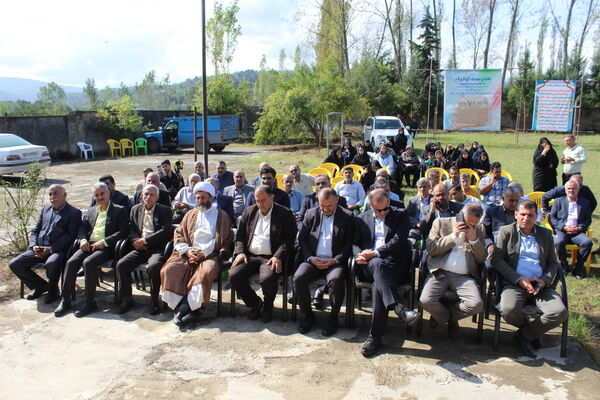 آیین کلنگ زنی طرح اولیا در روستای لدار بندپی شرقی