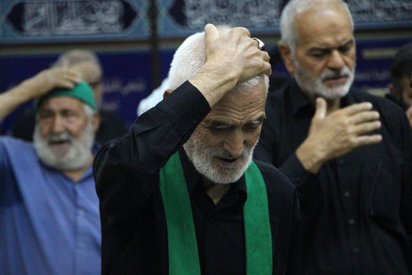 مراسم روضه اباعبدالله حسین (ع) در دفتر نماینده ولی فقیه یزد