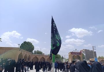 آیین عزاداری اربعین حسینی در امامزاده سلطان ابراهیم (ع) شهر کهنه
