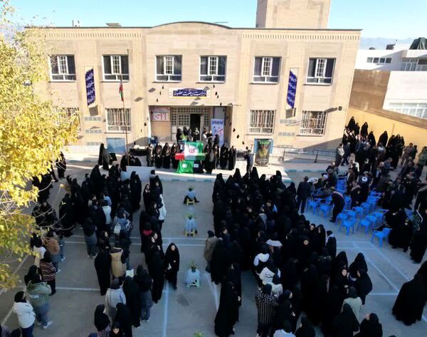 تشییع  پیکر مطهر شهید خوشنام در شهرستان خلیل آباد 