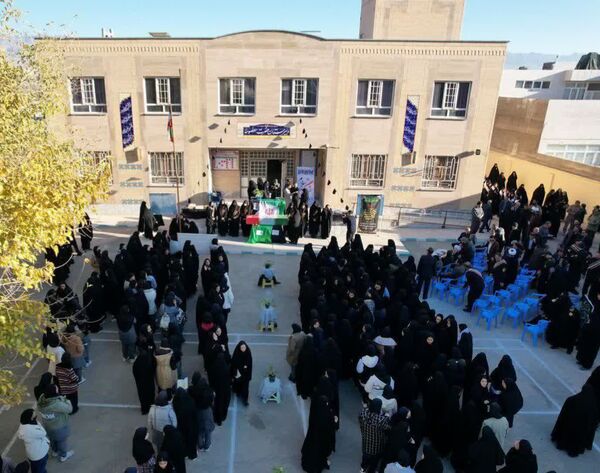 تشییع  پیکر مطهر شهید خوشنام در شهرستان خلیل آباد 