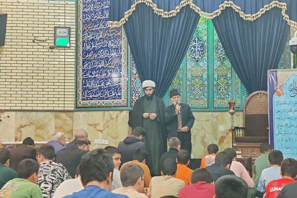  مراسم معنوی اعتکاف در مسجد رسول اکرم شهرری