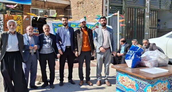 برپایی موکب به‌مناسبت عید نیمه شعبان